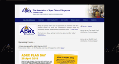 Desktop Screenshot of apexsg.org